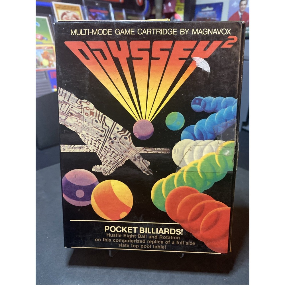 Magnavox Odyssey 2 - Pocket Billiards! - Complete